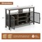 55-Inch Buffet Sideboard with 8-Bottle Wine Racks and Wine Glass Holders